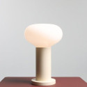 Mała Lampka Stołowa Flo Table Cream S 7000B9_S Aldex
