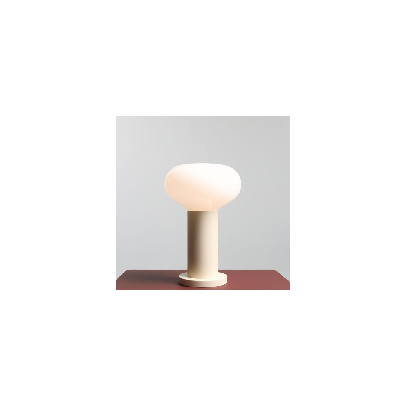 Mała Lampka Stołowa Flo Table Cream S 7000B9_S Aldex