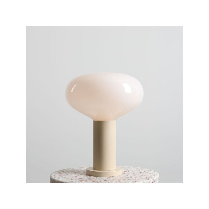 Mała Lampka Stołowa Flo Table Cream M 7000B9_M Aldex