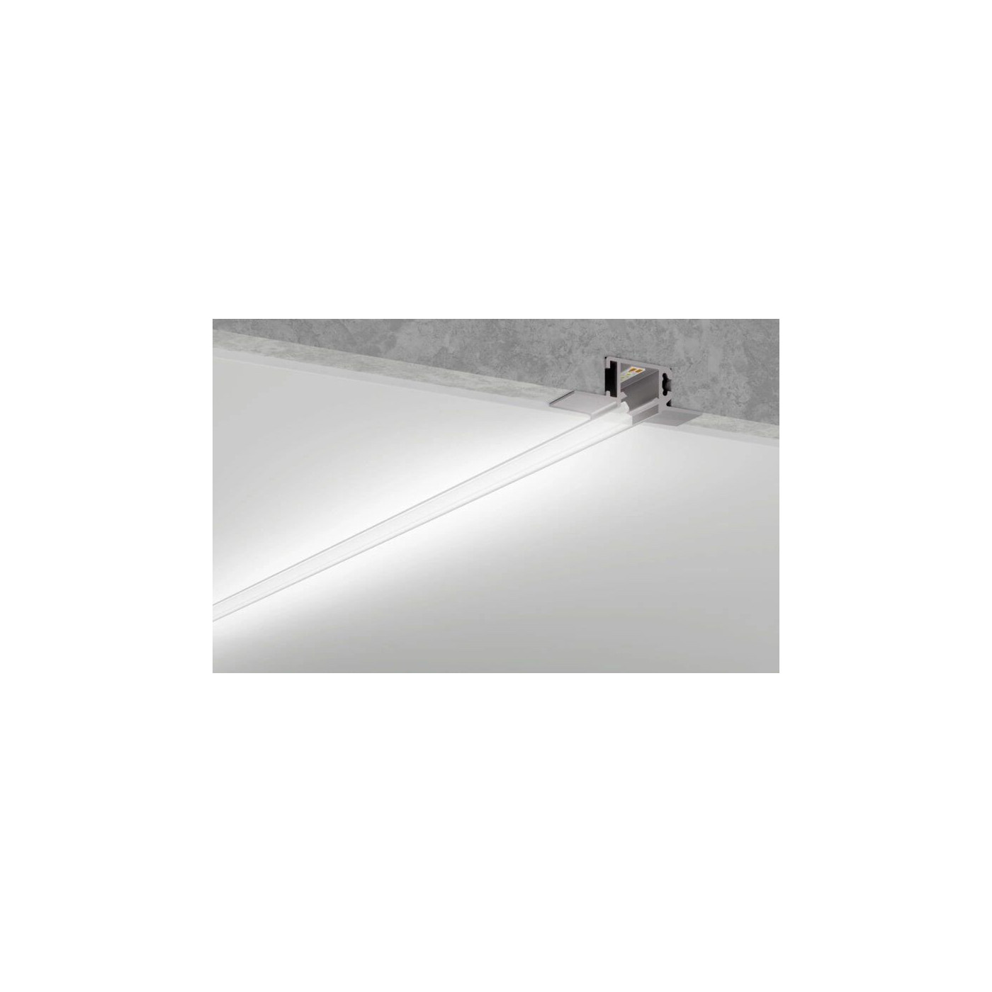Profil Aluminiowy Architektoniczny MONO Wpuszczany do Zatynkowania 2mb Kingled