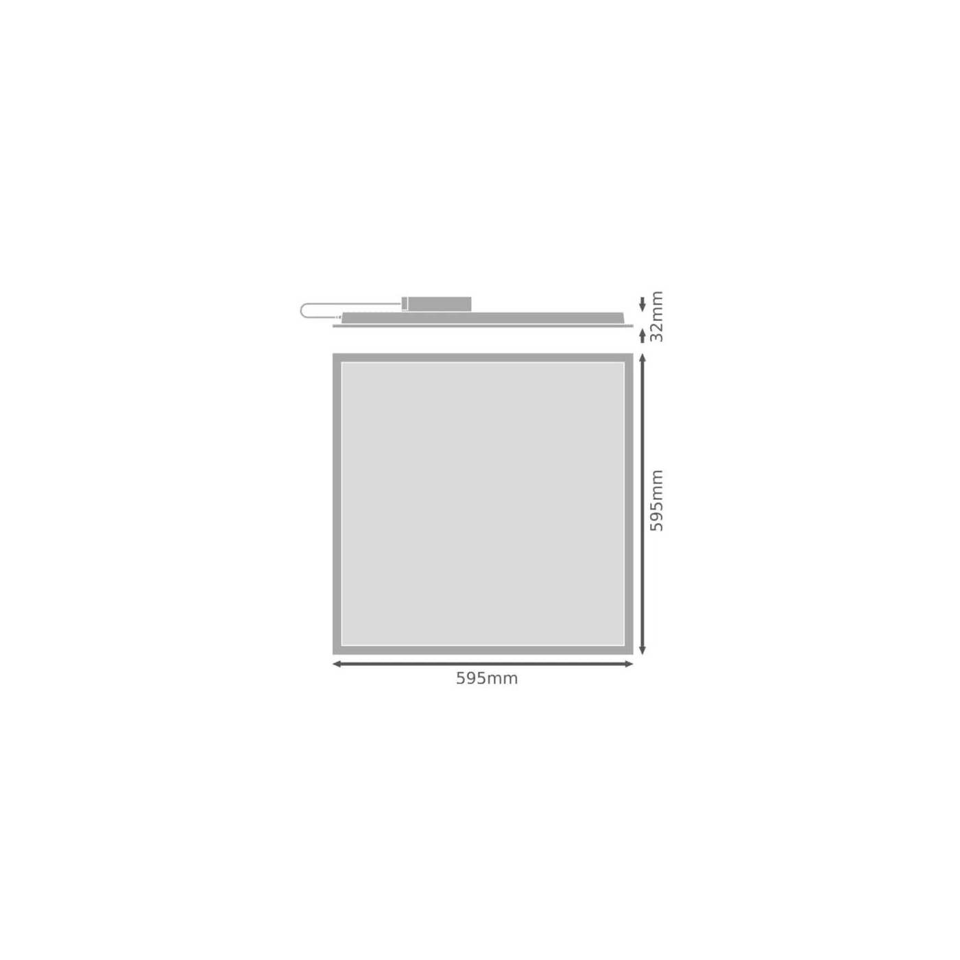 Oprawa LED 595x595mm 4099854187315 Ledvance