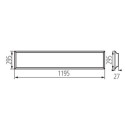 Panel LED Podtynkowy Blingo U34W 4080 120N 37175 Kanlux