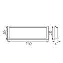 Panel LED Podtynkowy Blingo U29-35W 120CCT 37278 Kanlux