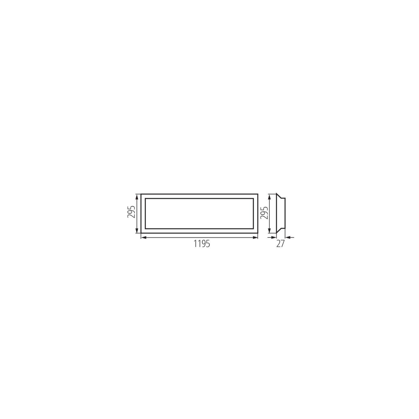 Panel LED Podtynkowy Blingo U29-35W 120CCT 37278 Kanlux
