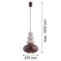 Lampa Wisząca Diego Kaszmir-Terakota 8820 Argon