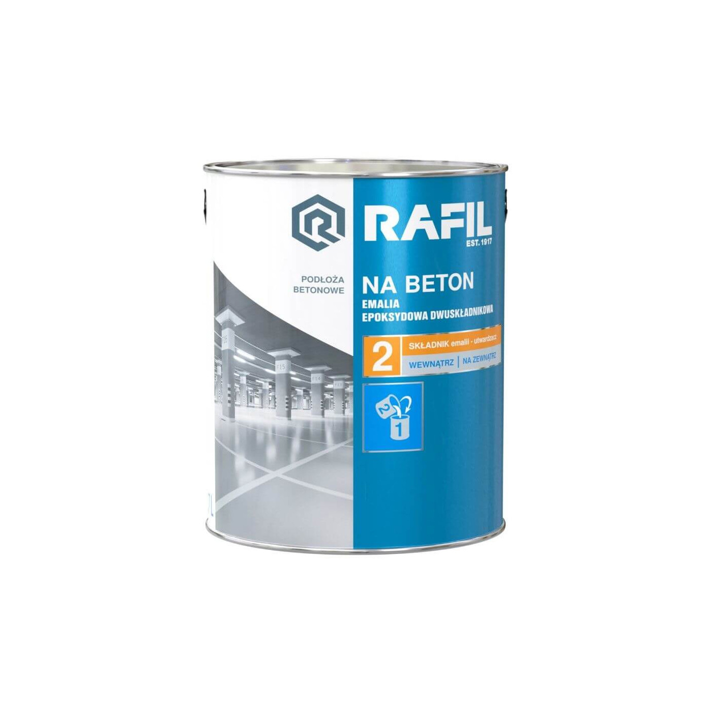 Utwardzacz Do Emalii Epoksydowej 2,7L Bezbarwny Rafil