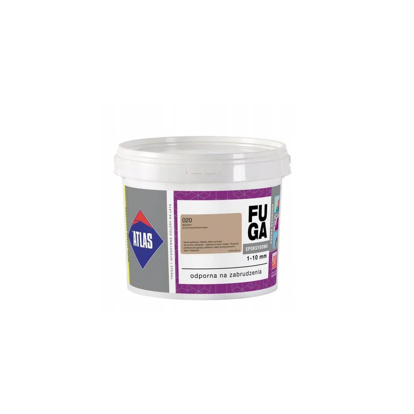 Fuga Epoksydowa 2kg Beżowy 020 Atlas
