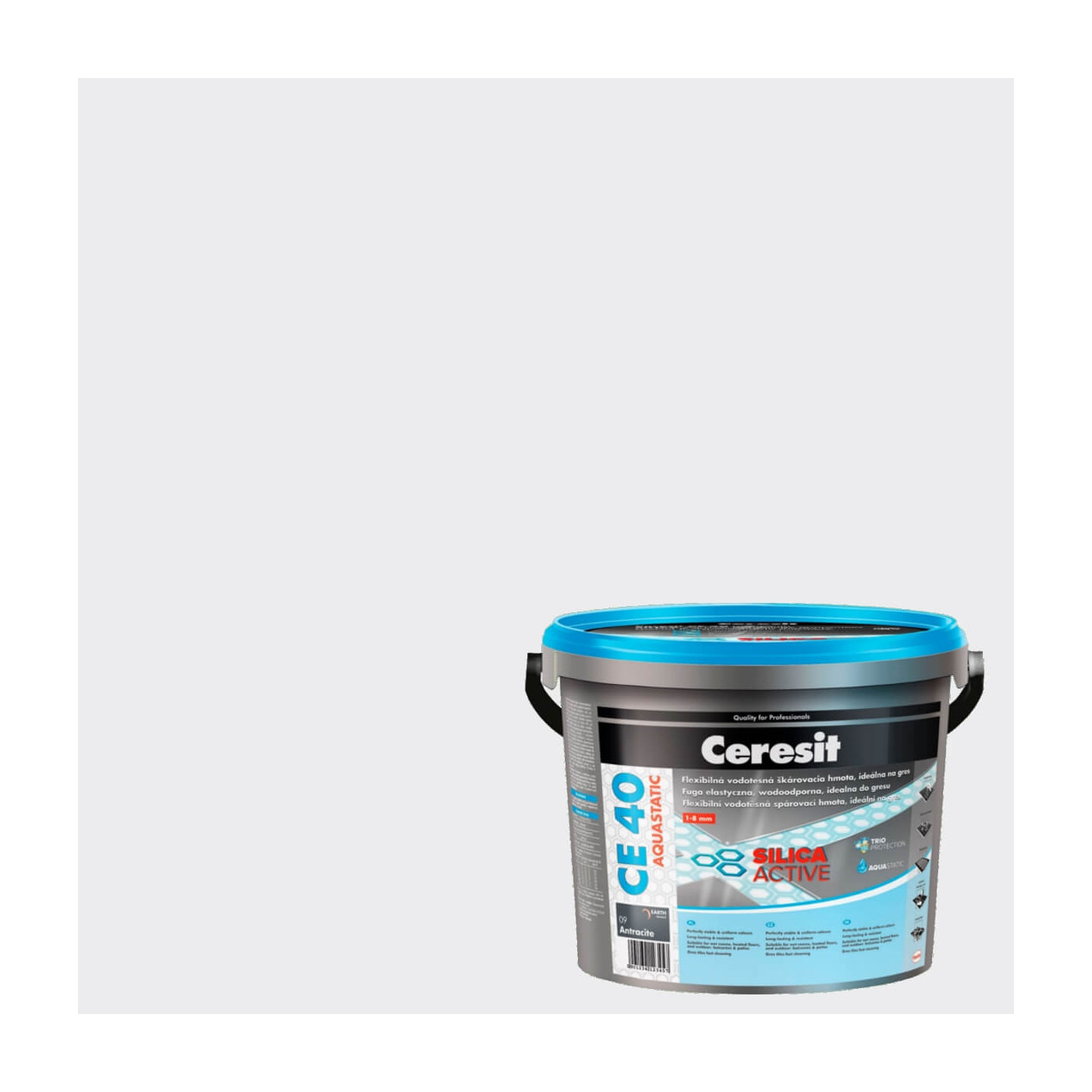 Fuga Elastyczna CE 40 Aquastatic Silver 04 5 kg Ceresit