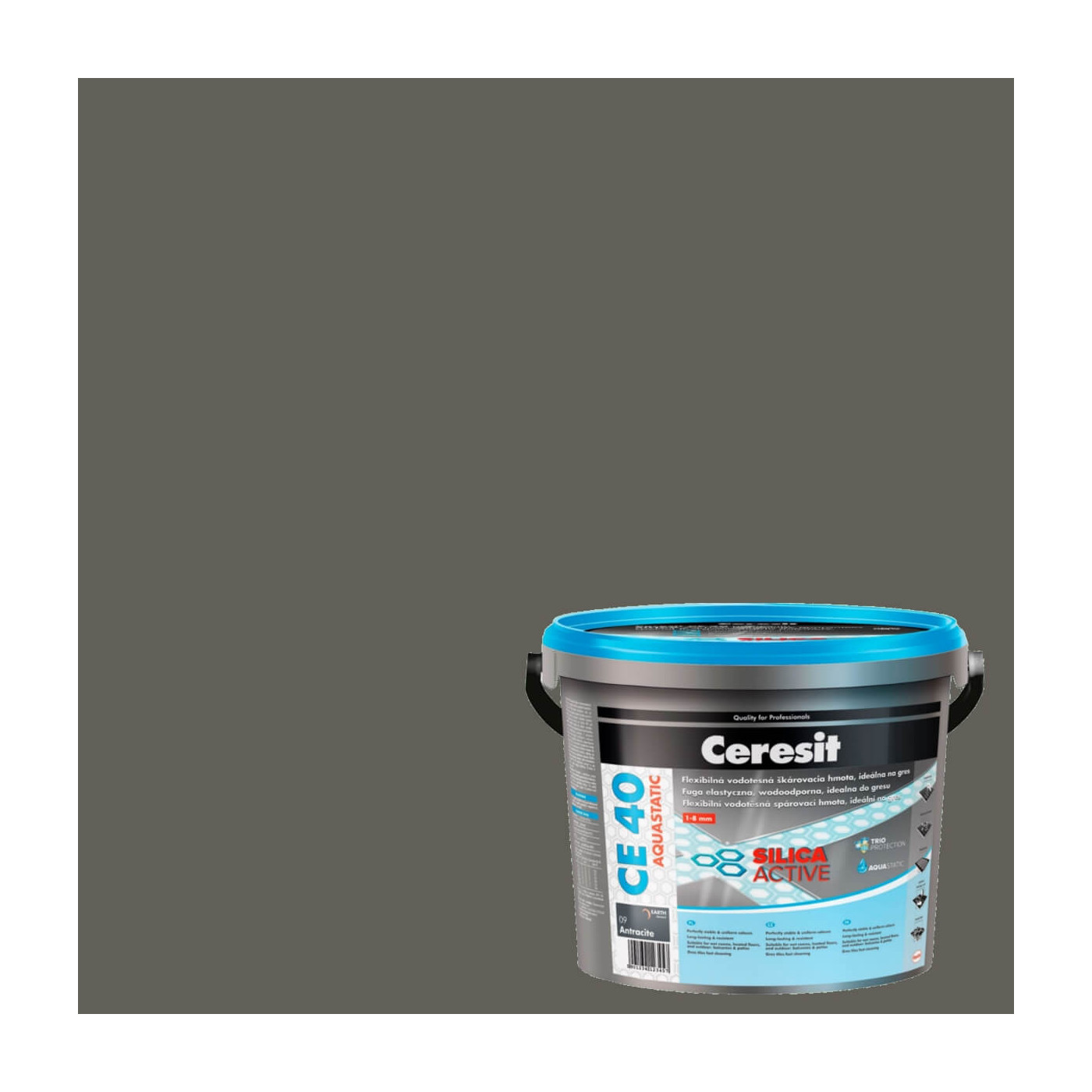 Fuga Elastyczna CE 40 Aquastatic Graphite 16 2 kg Ceresit