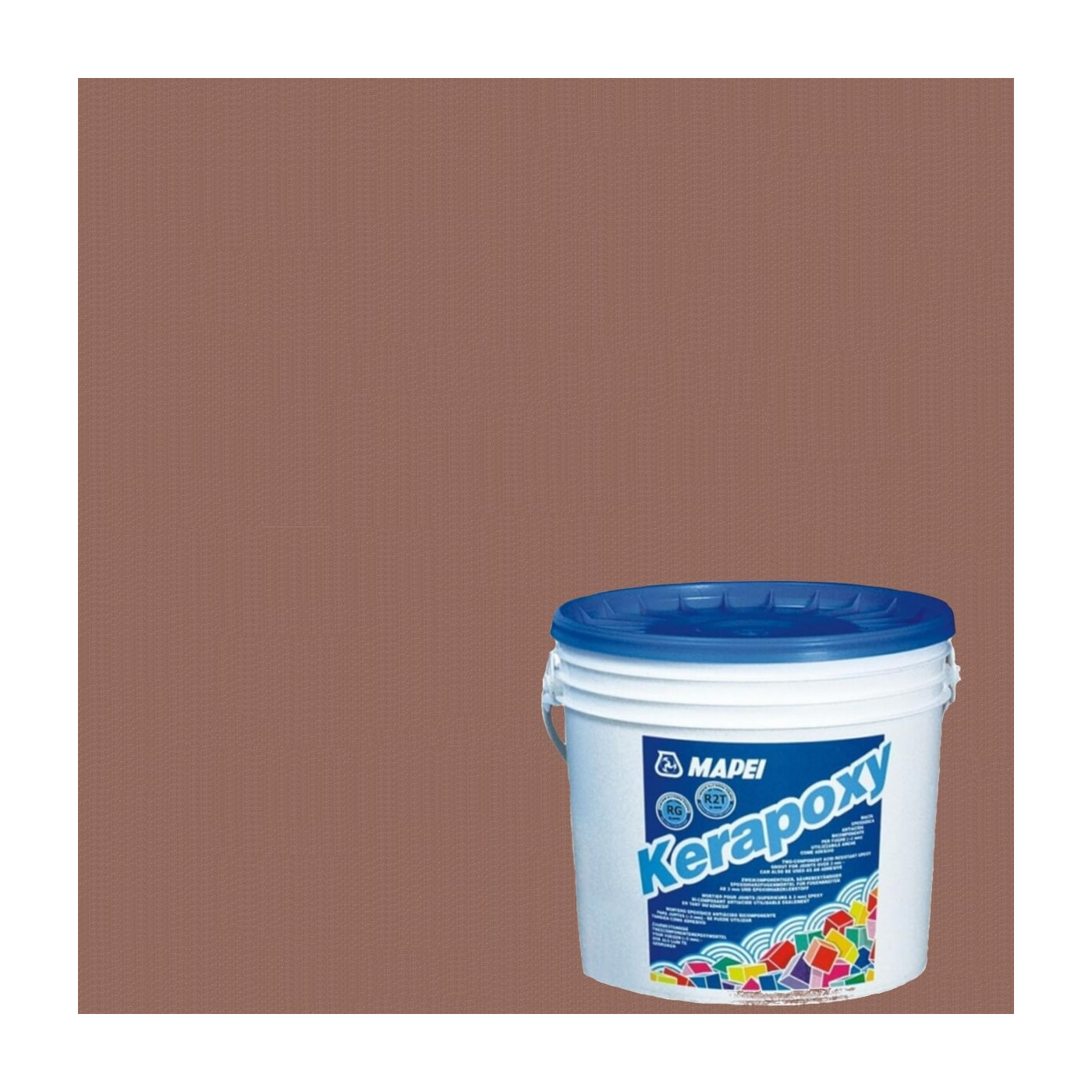 Fuga Kerapoxy Brąz 142 5 kg Mapei