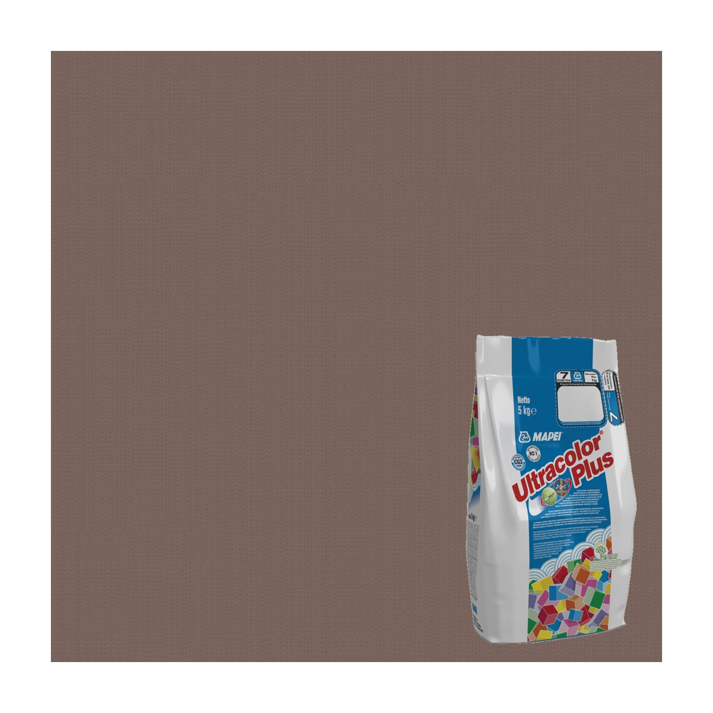 Fuga Ultracolor Plus Brunatny 136 5 kg Mapei