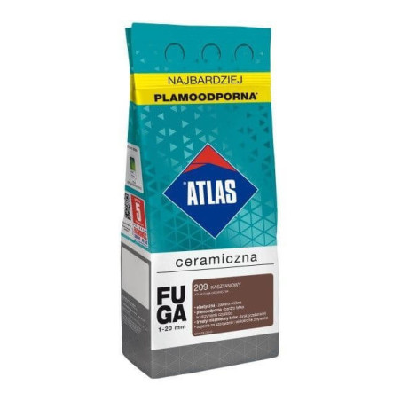 Fuga Ceramiczna 5 Kg 209 Kasztanowy Atlas