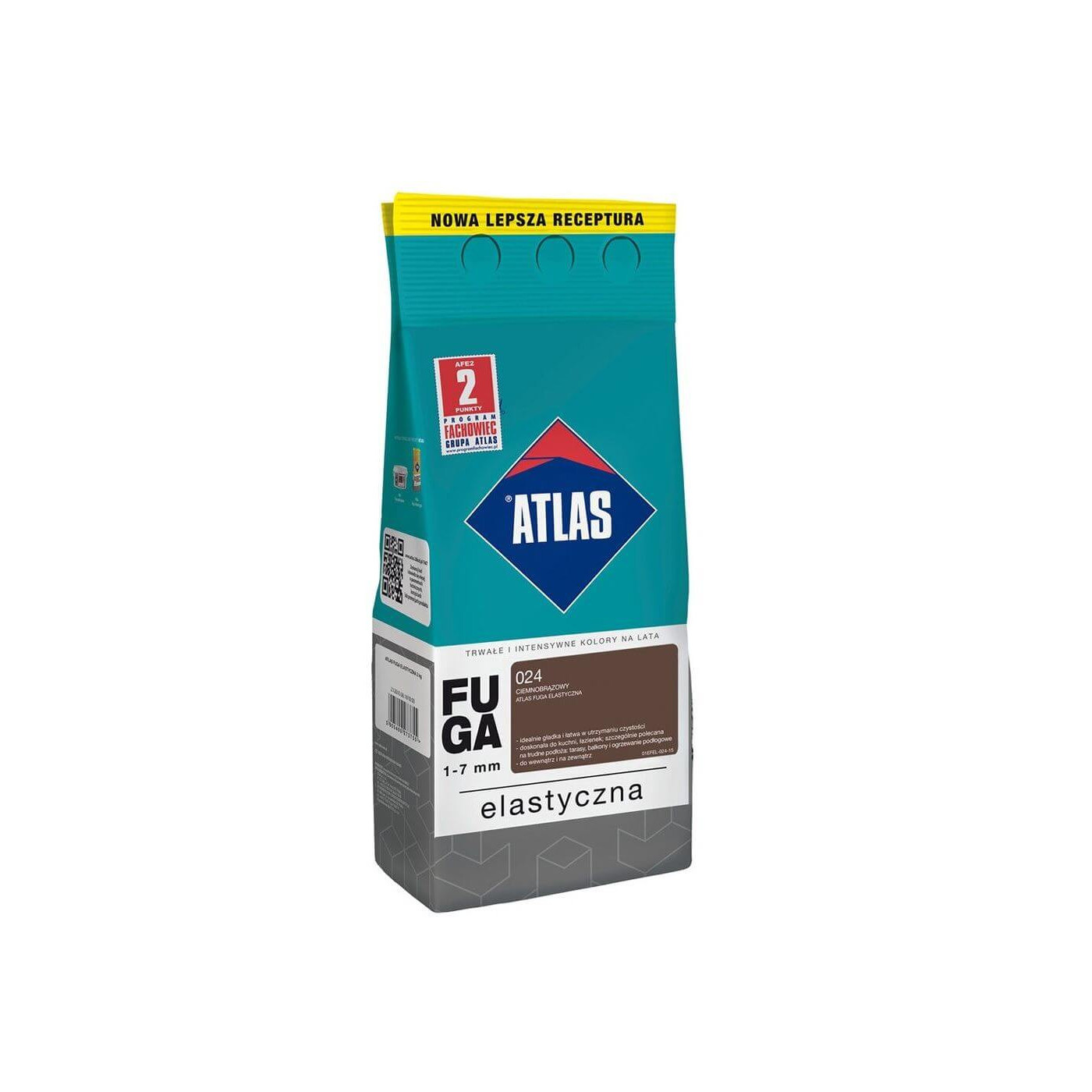 Fuga Elastyczna 2 Kg Ciemnobrązowy 024 Atlas