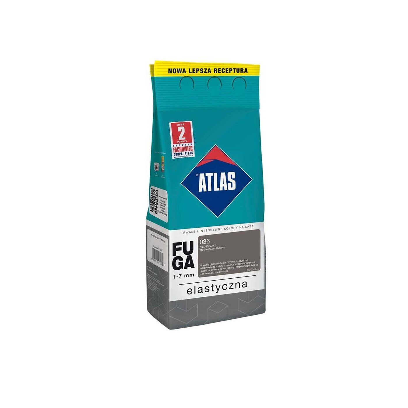 Fuga Elastyczna 2 Kg Ciemnoszary 036 Atlas