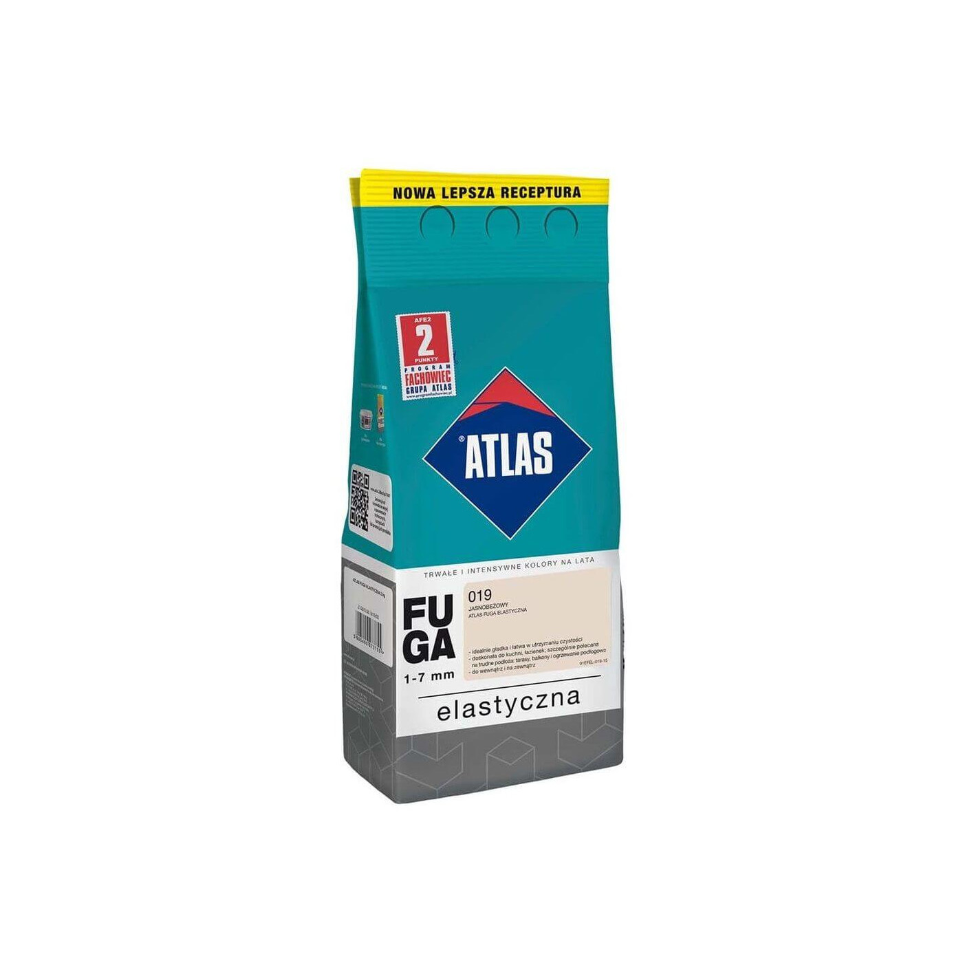 Fuga Elastyczna 2 Kg Jasnobeżowy 019 Atlas