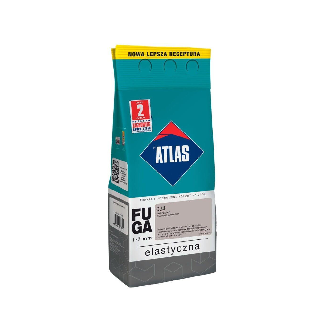 Fuga Elastyczna 2 Kg Jasnoszary 034 Atlas