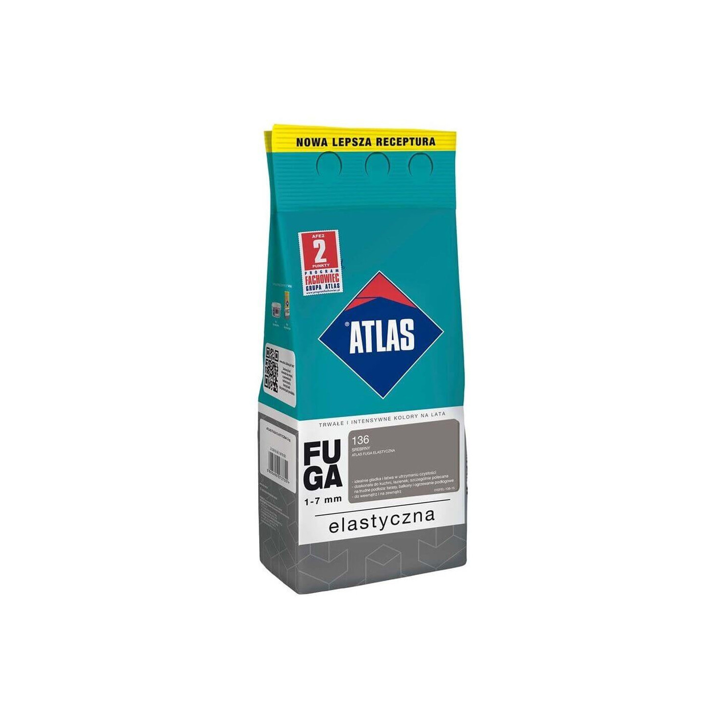 Fuga Elastyczna 2 Kg Srebrny 136 Atlas