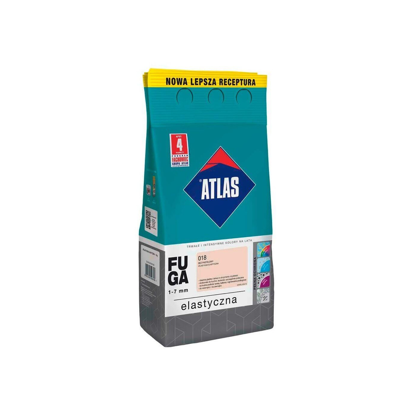 Fuga Elastyczna 5 Kg Beż Pastelowy 018 Atlas