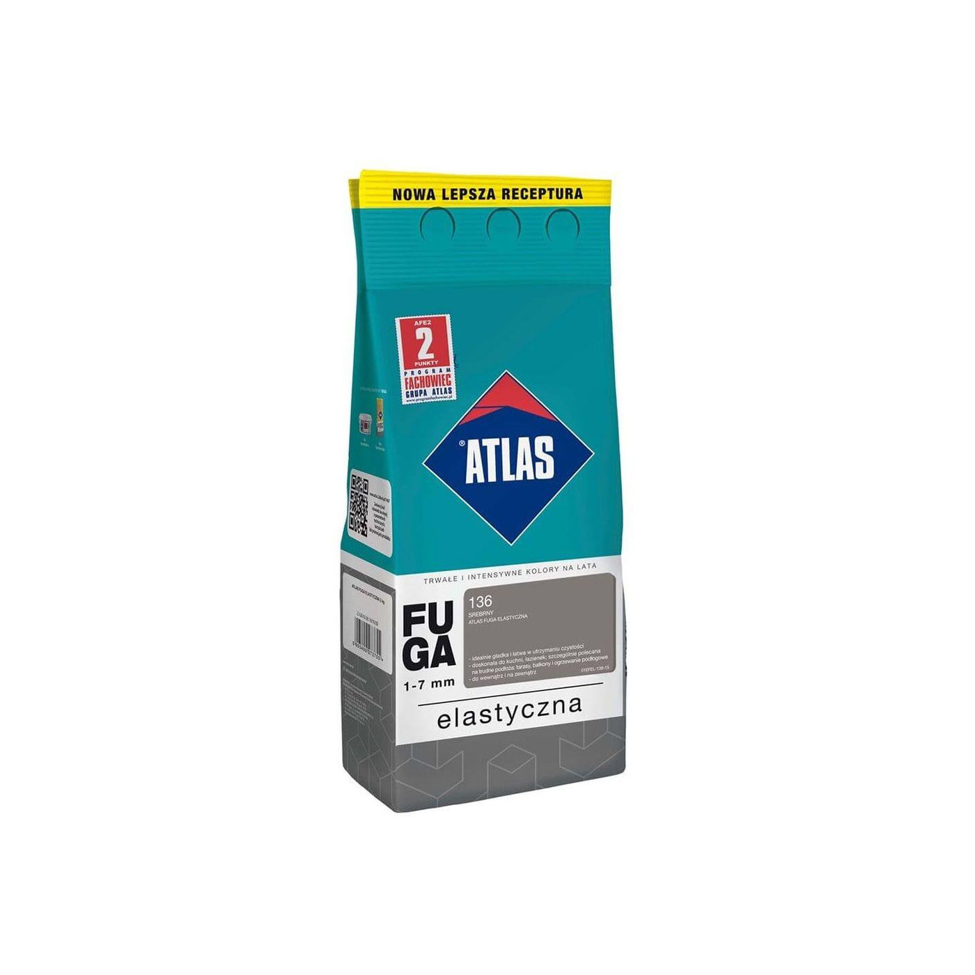 Fuga Elastyczna 5 Kg Srebrny 136 Atlas