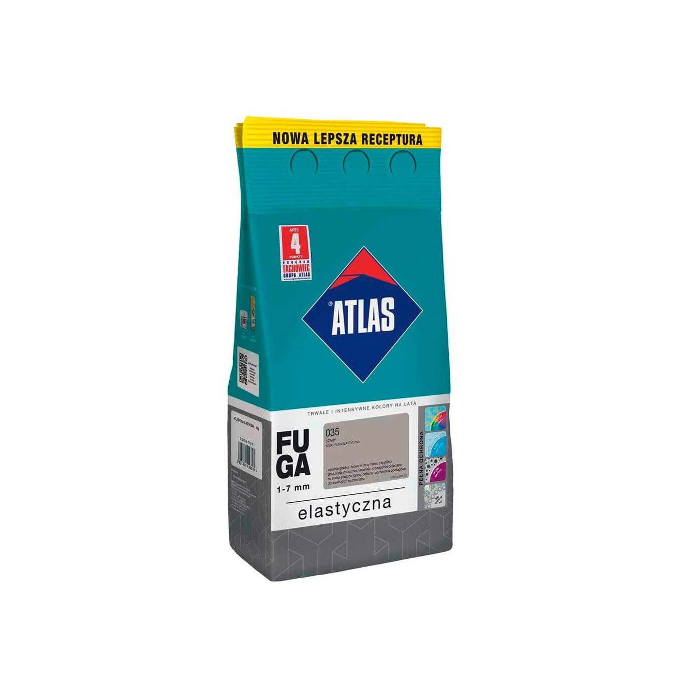 Fuga Elastyczna 5 Kg Szary 035 Atlas