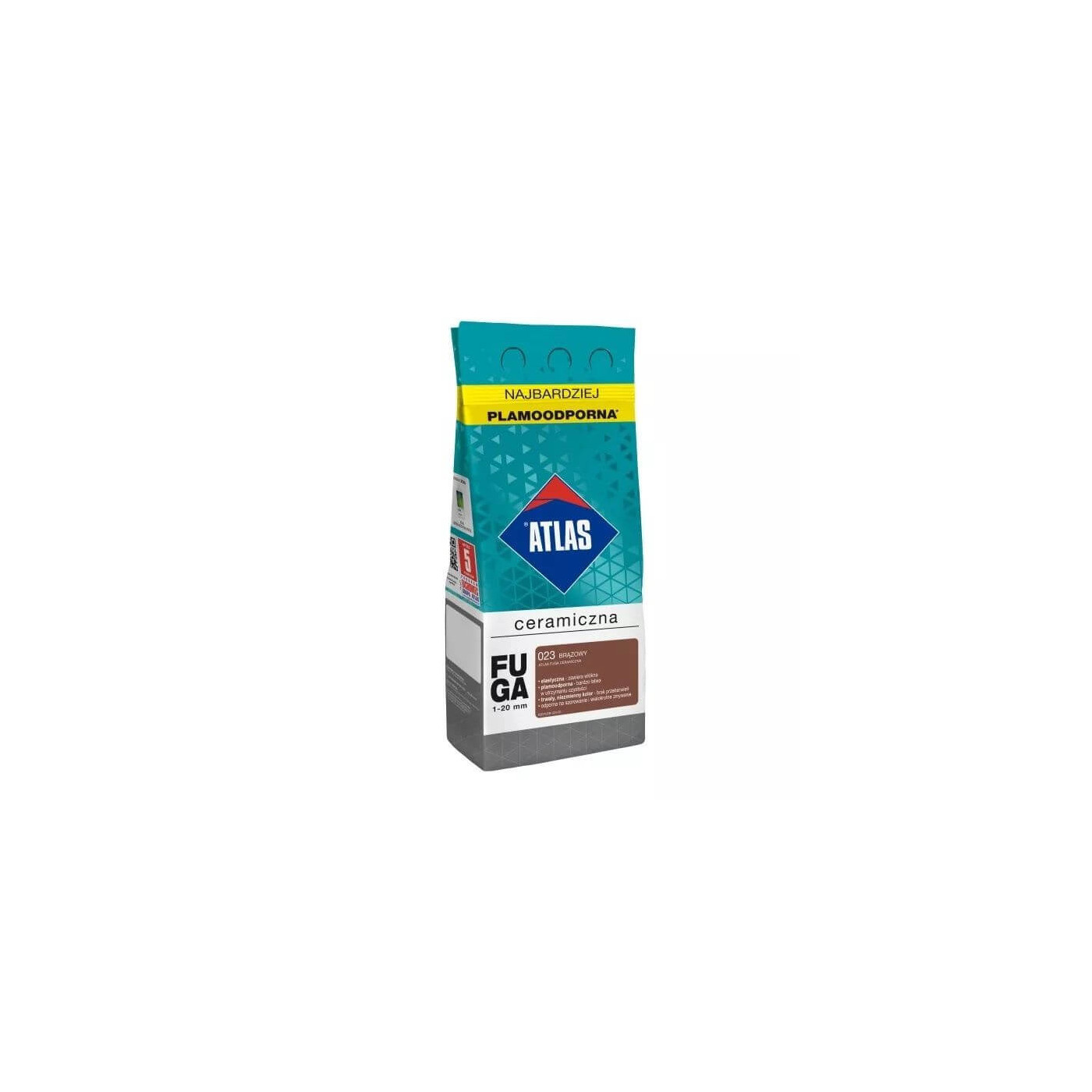 Fuga Ceramiczna 2 Kg 023 Brązowy Atlas