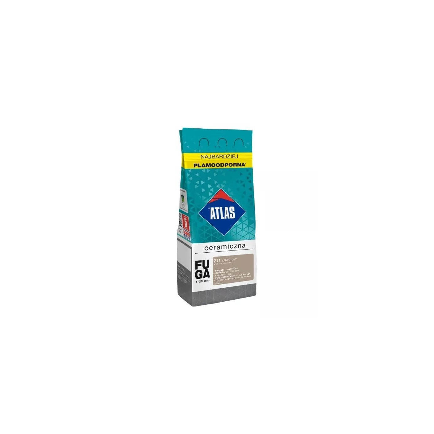 Fuga Ceramiczna 2 Kg 211 Cementowy Atlas