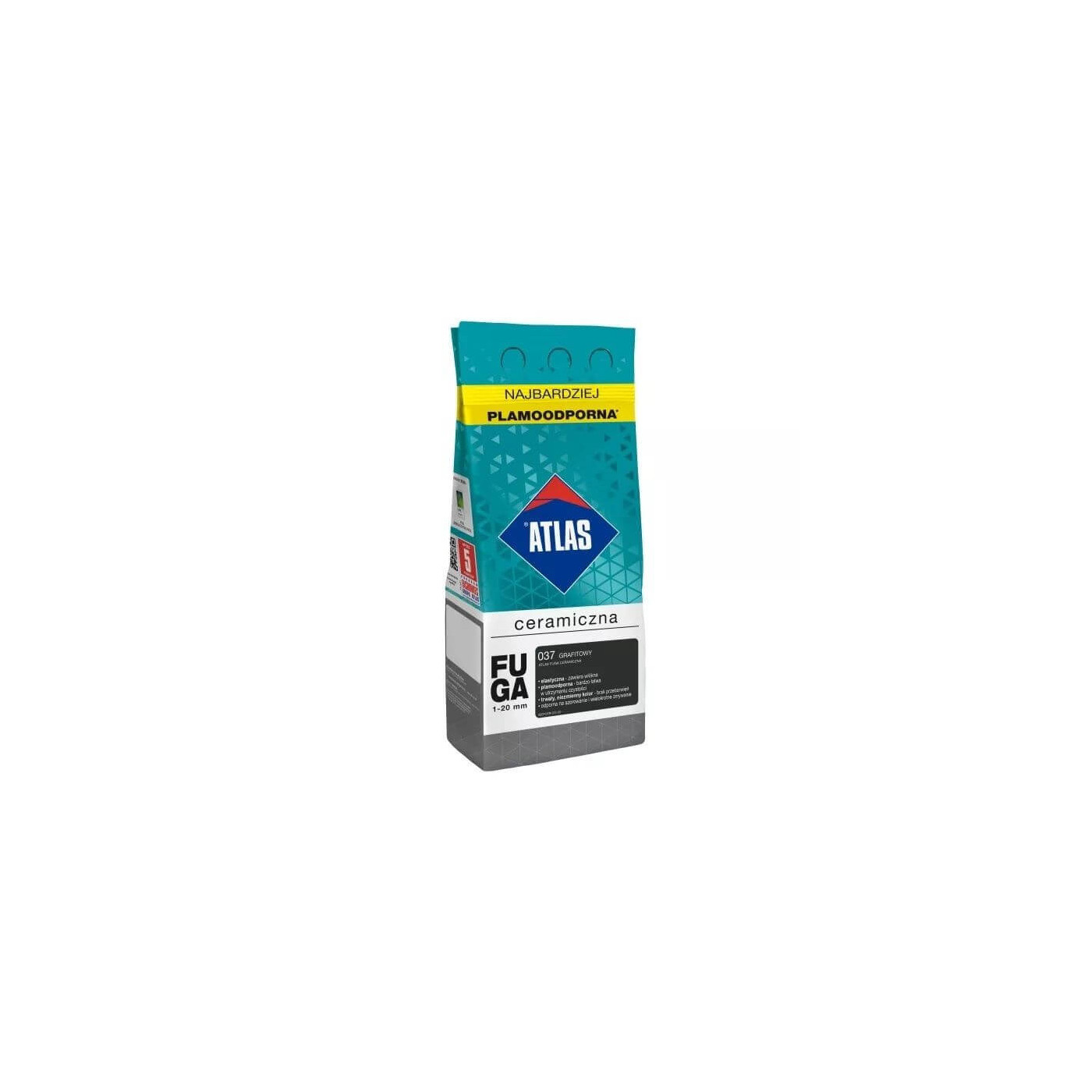 Fuga Ceramiczna 2 Kg 037 Grafitowy Atlas