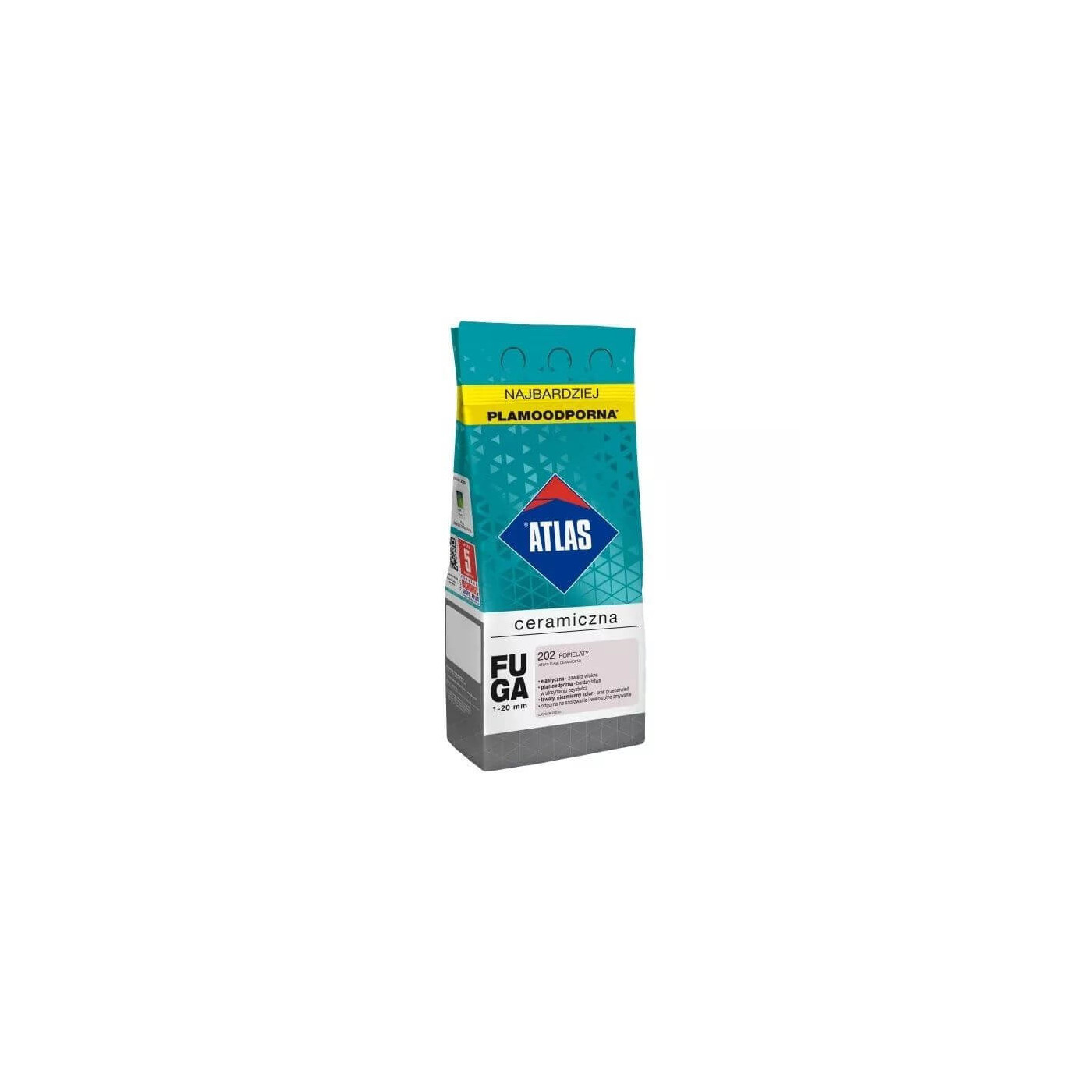 Fuga Ceramiczna 2 Kg 202 Popielaty Atlas