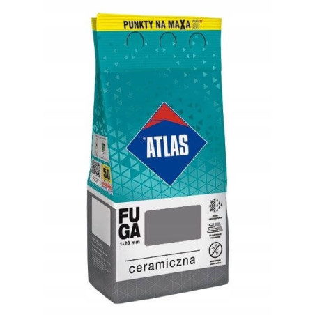 Fuga Ceramiczna 2 Kg 136 Srebrna Atlas