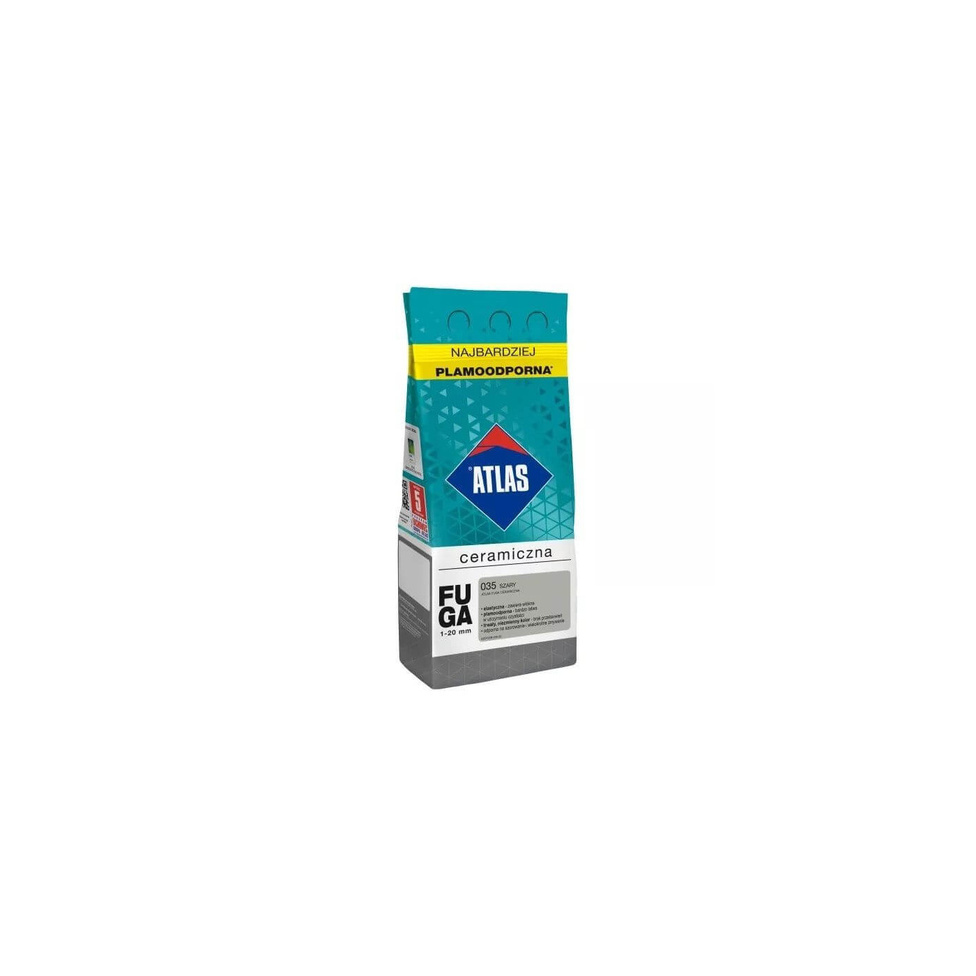 Fuga Ceramiczna 2 Kg 035 Szary Atlas