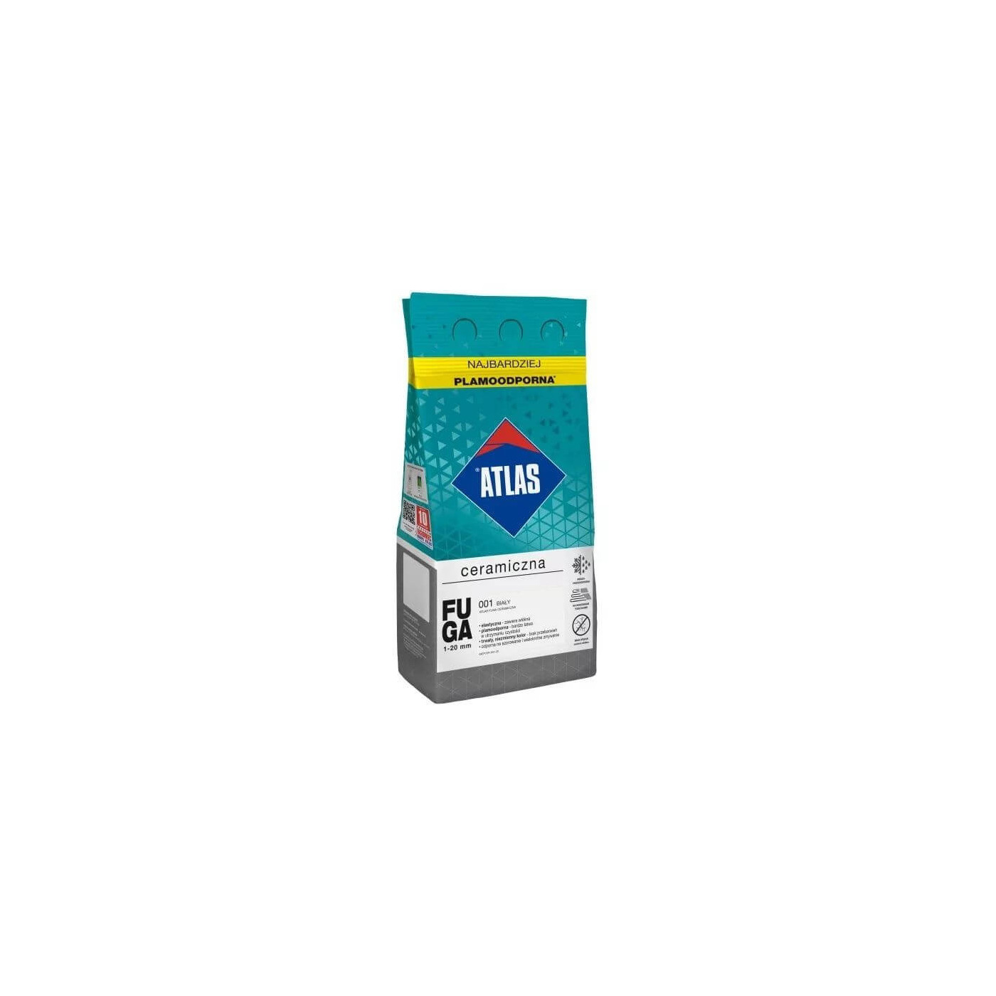 Fuga Ceramiczna 5 Kg 001 Biały Atlas