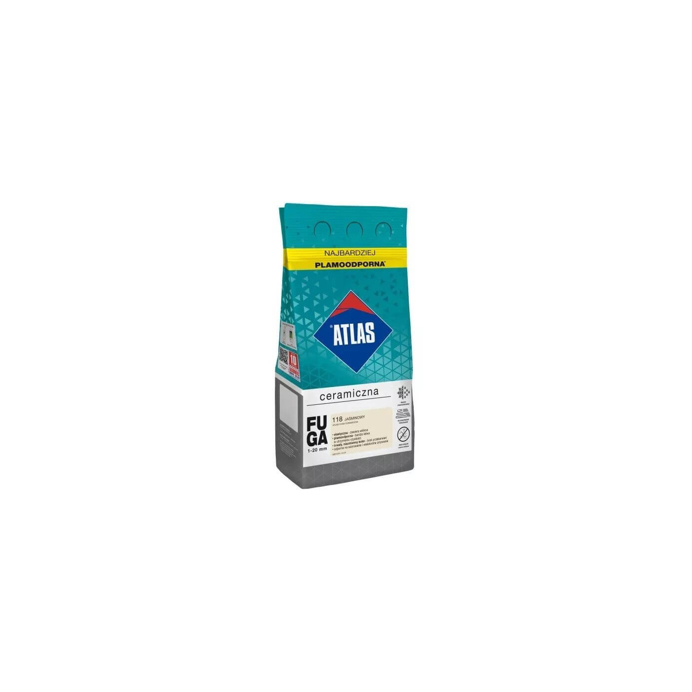 Fuga Ceramiczna 5 Kg 118 Jaśminowy Atlas