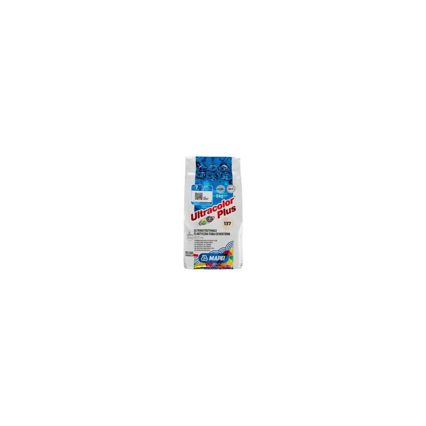 Fuga Elastyczna Ultracolor Plus 137 Karaibski 5 kg Mapei