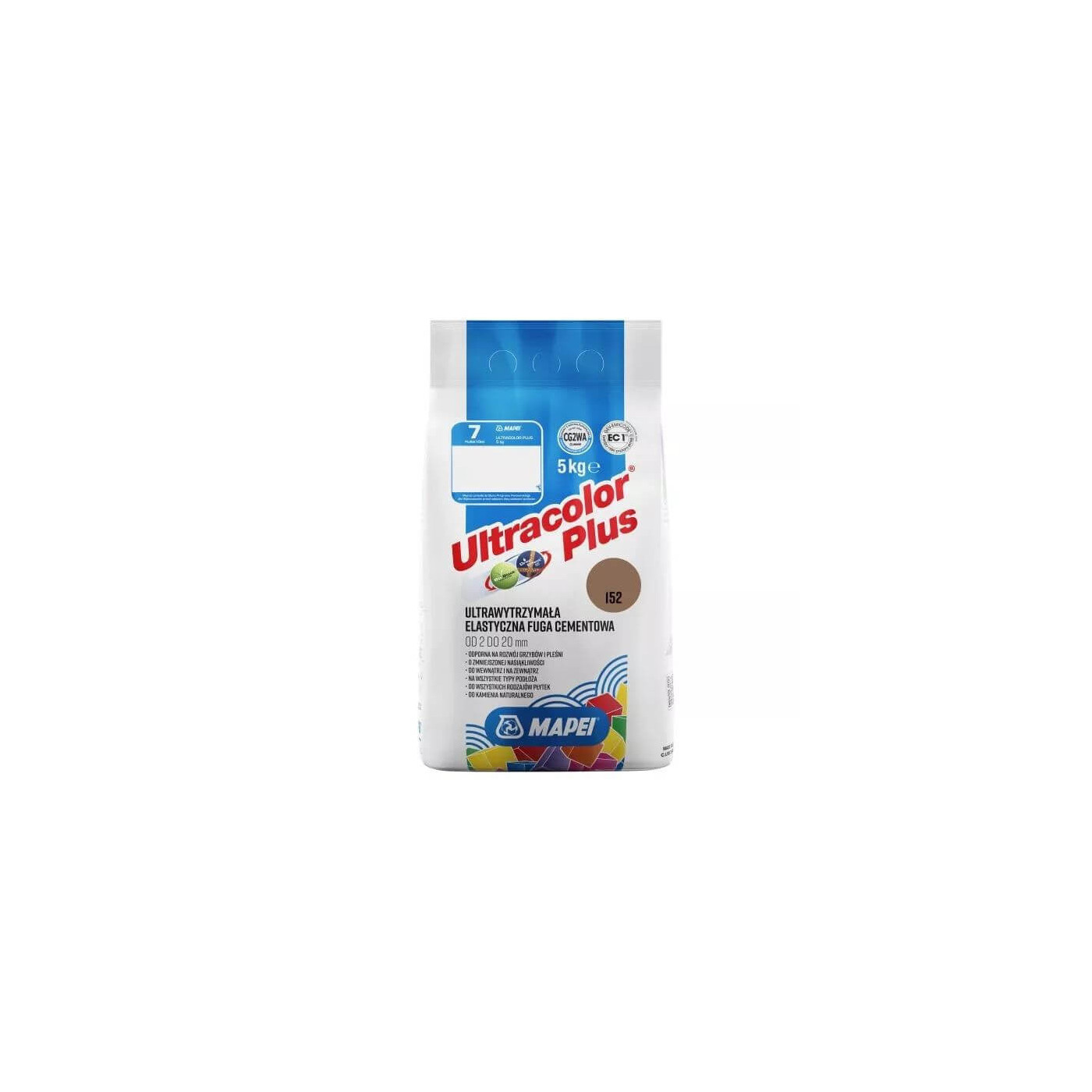 Fuga Elastyczna Ultracolor Plus 152 Lukrecja 5 kg Mapei
