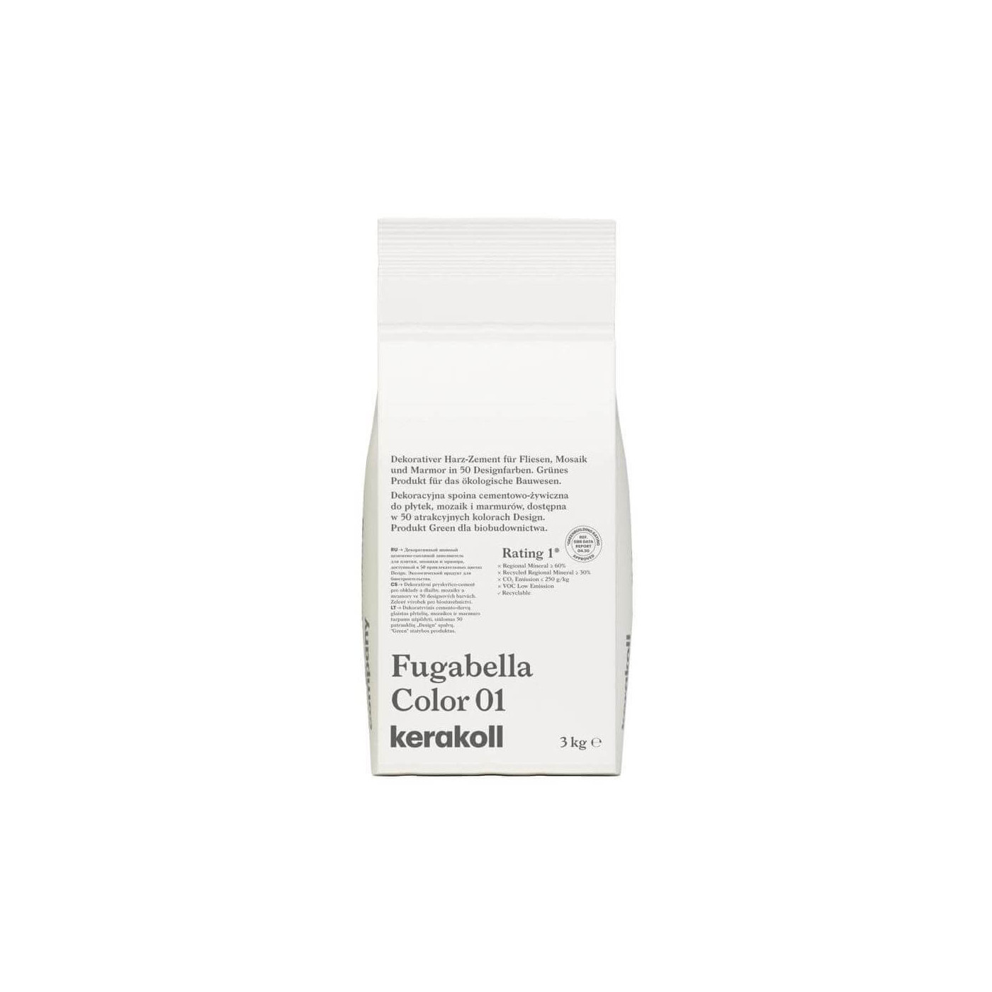 Fuga Cementowa Fugabella 01 3 Kg Kerakoll