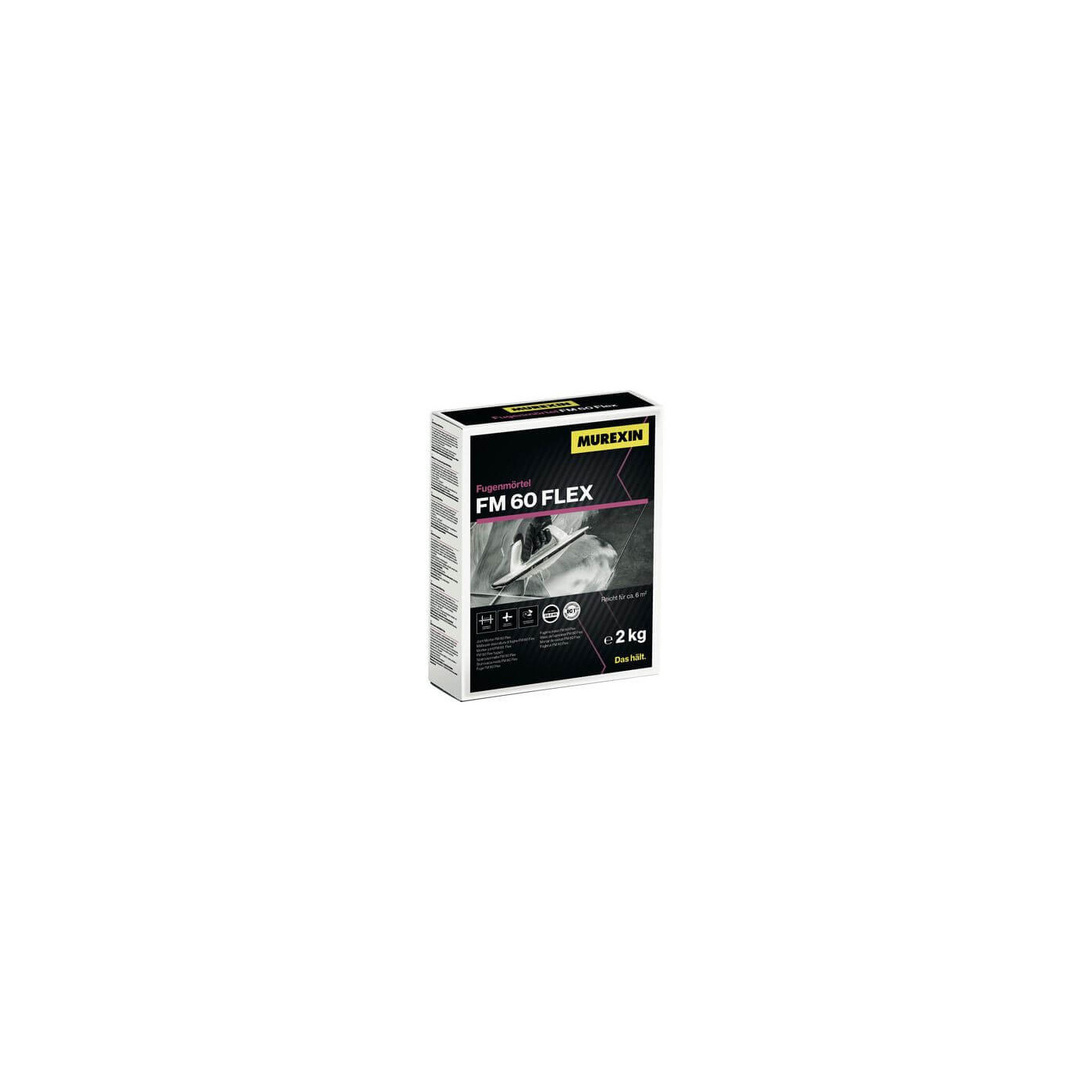 Fuga Cementowa Fm60 Flex Srebrnoszary 2 Kg Murexin