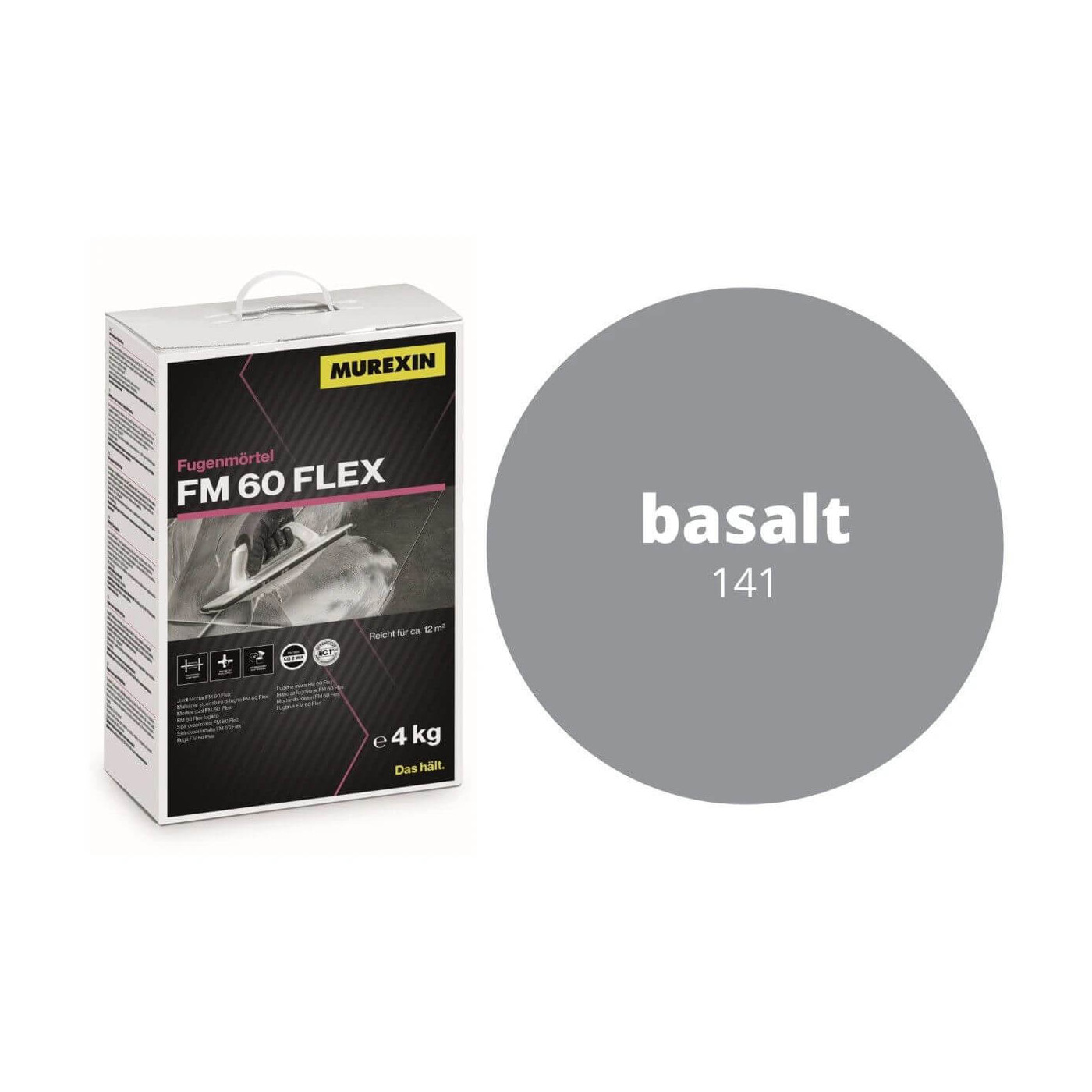 Fuga Cementowa Fm60 Flex Bazalt 4 Kg Murexin