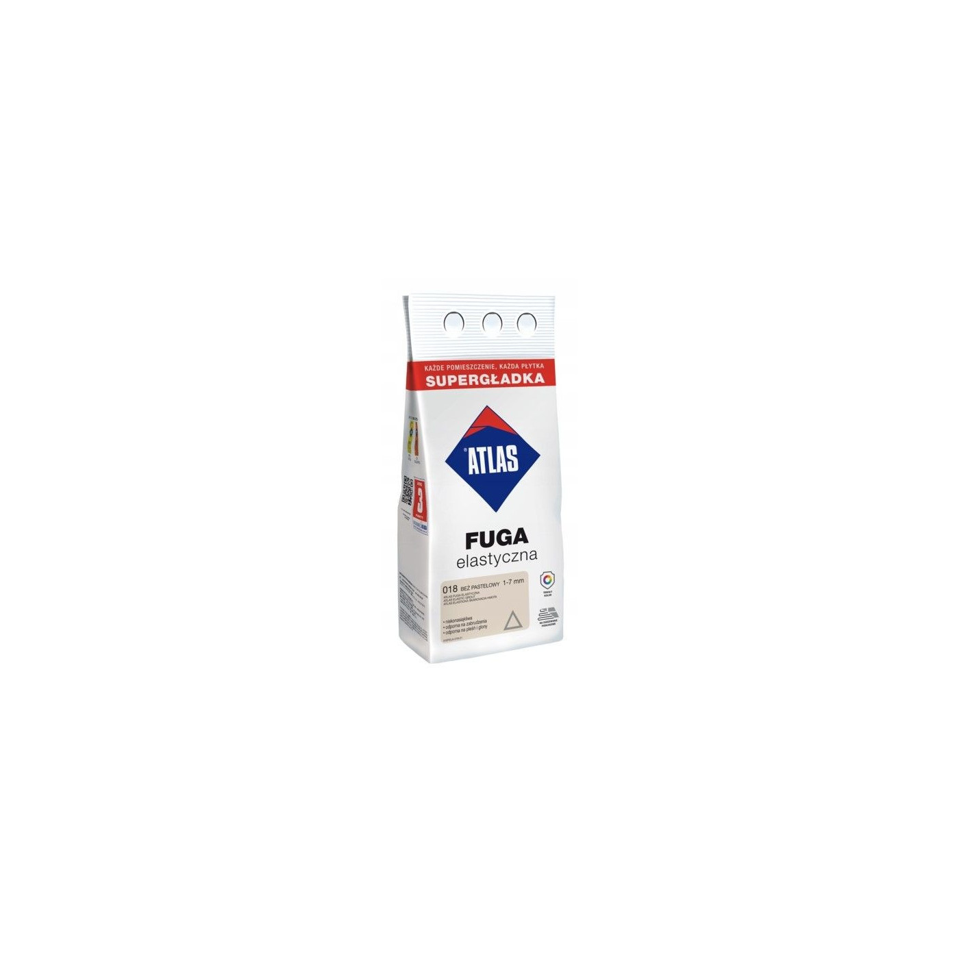 Fuga Elastyczna 3 Kg Beżowy Pastelowy 018 Atlas