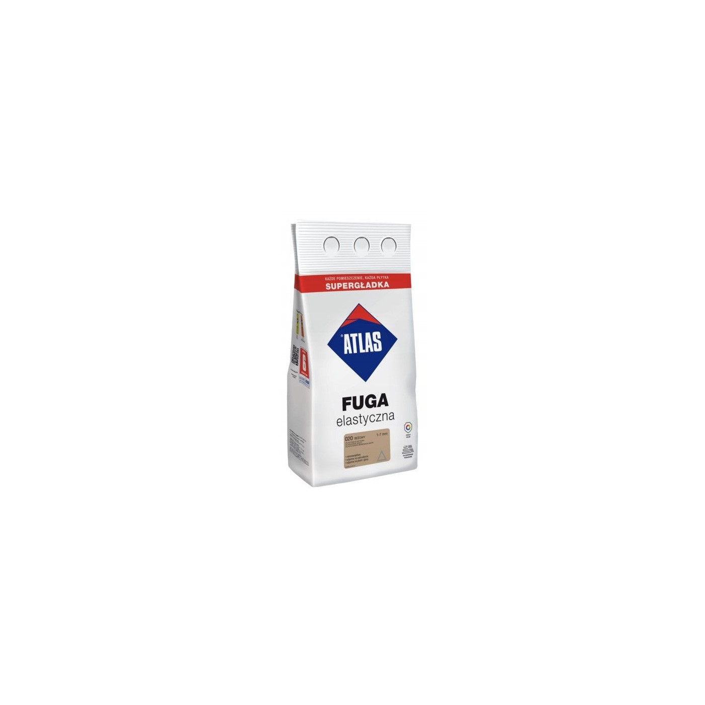 Fuga Elastyczna 3 Kg Beżowy 020 Atlas
