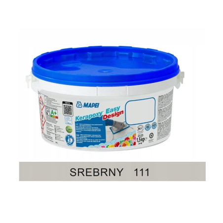 Fuga Kerapoxy ED Srebro 111 1,5 kg Mapei