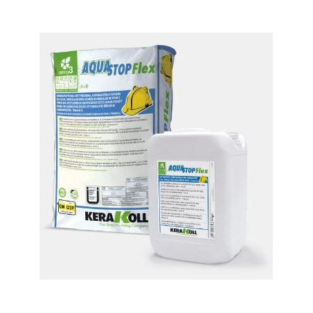 Hydroizolacja Dwuskładnikowa Aquastop Flex 32Kg(A+B) (24Kg+8Kg) Kerakoll