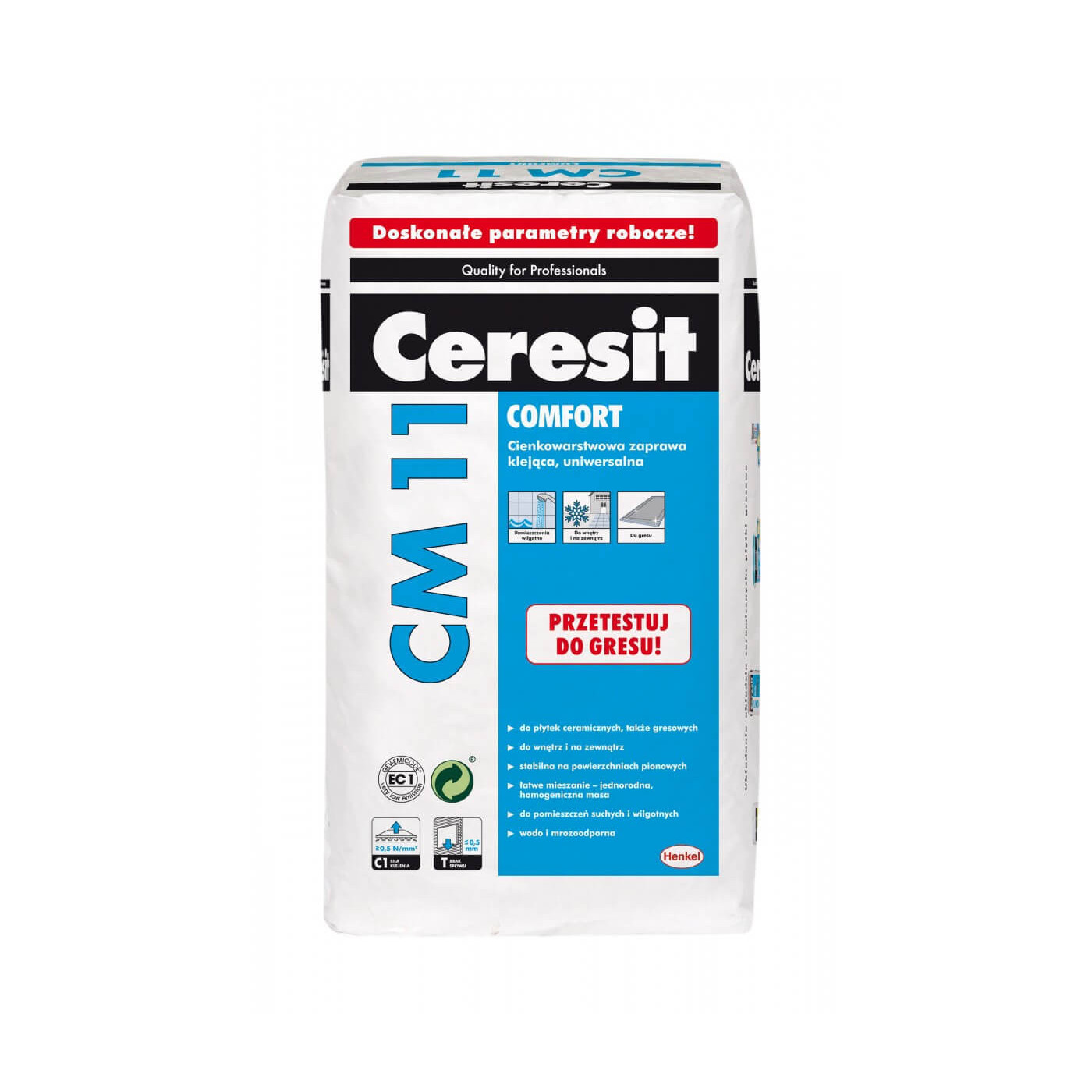 Zaprawa Klejąca Do Gresu CM 11 Plus 25 kg Ceresit