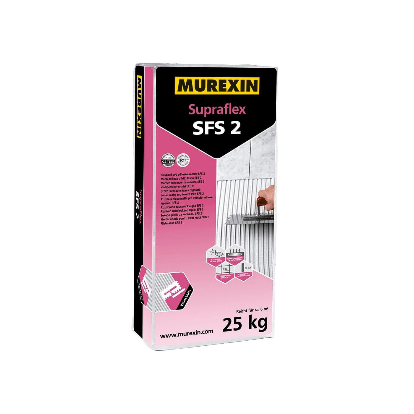Zaprawa Klejowa Superelastyczna Supraflex SFS 25 kg Murexin