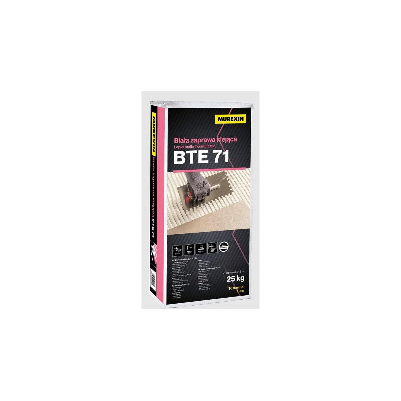 Zaprawa Klejowa Trass Elastic BTE 71 25 kg Murexin