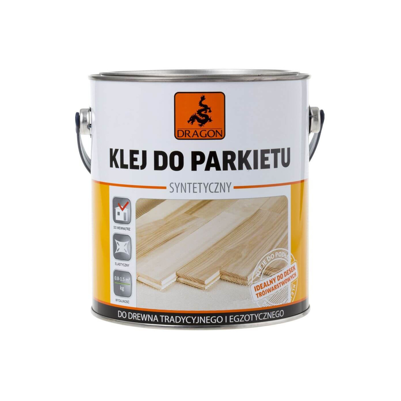 Klej Do Parkietu Syntetyczny System Klepki 5 kg Dragon