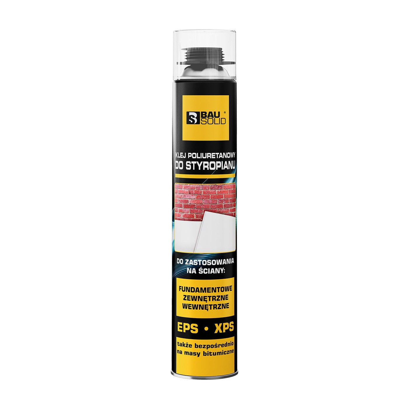 Klej Poliuretanowy Do Styropianu 750 ml Bausolid