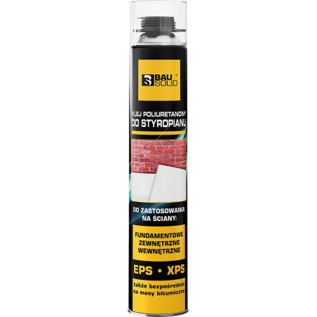 Klej Poliuretanowy Do Styropianu 750 ml Bausolid