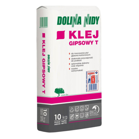 Klej Gipsowy T 10Kg Dolina Nidy