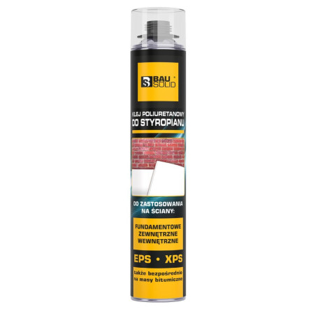 Klej Poliuretanowy Do Styropianu 750ml Bausolid