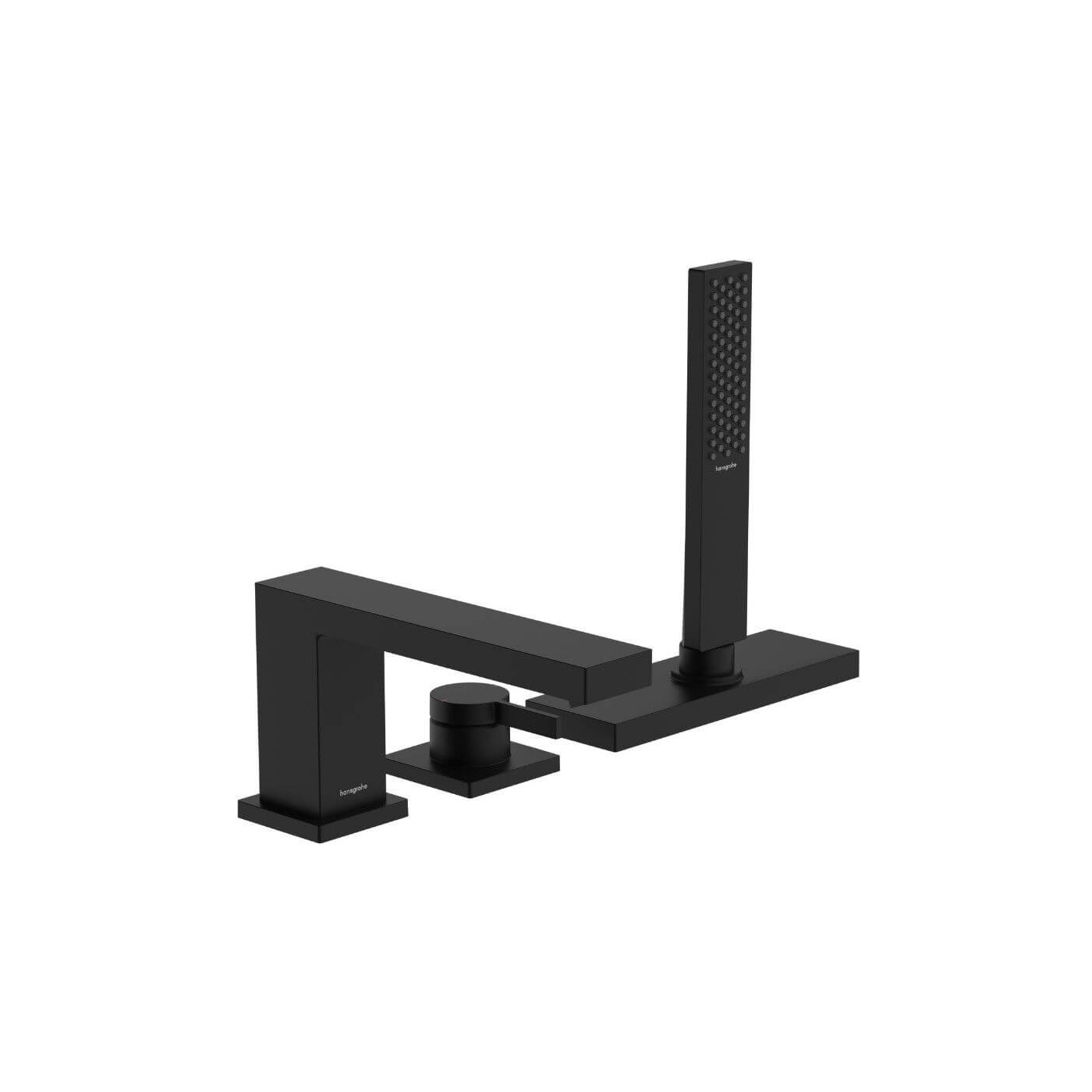 Bateria Wannowa Tecturis E Czarny Mat 73443670 Hansgrohe